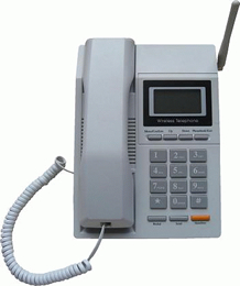 DPH100 GSM Desktop Telephone with PSTN Telephone Line connection.