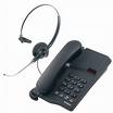 Interquartz Gemini 9330 Phone & Headset Bundle (Plantronics Duoset Headset)