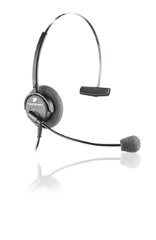 Plantronics Supra Monaural headset - Corded Telephone Headset